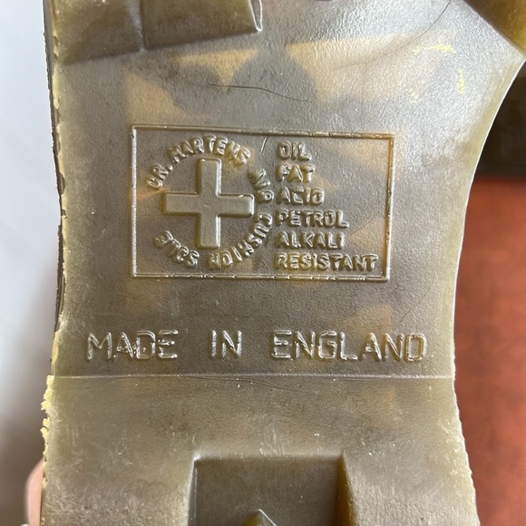 Dr Martens AirWair Made In England 8283 Boots Size 7 Womens 6 Mens - Picture 8 of 13